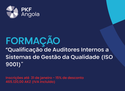FORMAÇÃO: Qualificação de Auditores Internos a Sistemas de Gestão da Qualidade (ISO 9001) - 10, 11 e 12 de março
